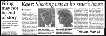 [Image: Kaer firing 
may not be end of story-Tribune May 15]